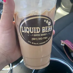 My go to.. spiced iced chai tea latte