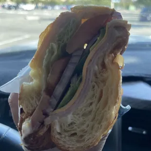 Ham &amp; Cheese Croissant!