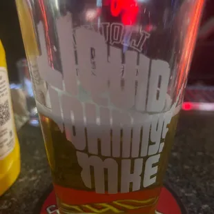 Fun in a glass.