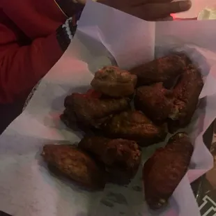 Lemon pepper wings