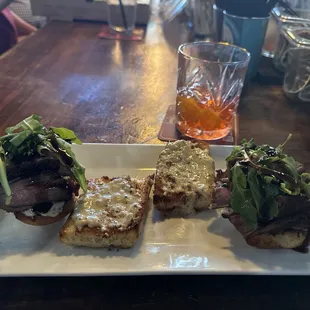 Flank Steak sliders with parmesan toast- fkn legit!