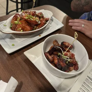 Pork belly App &amp; candied kielbasa