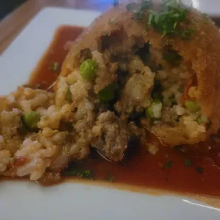 Inside of the Rice Ball