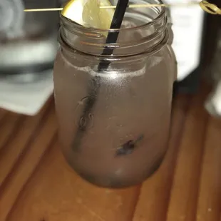Huckleberry lemonade