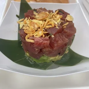 Tuna Poke.....some of the best Ahi Tuna