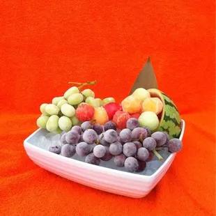 Frozen fruit on a 108 degree day