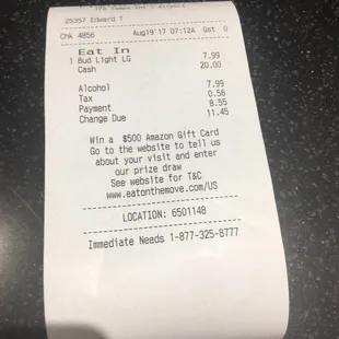 Typical expensive beer price