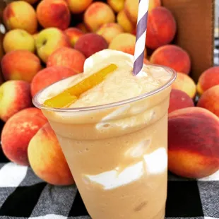 Peaches and Cream Smoothie