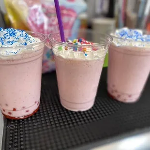 Smoothies with Popping Pearls!