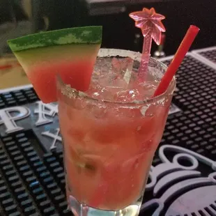 Fresh Watermelon margarita!