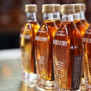 a row of bottles