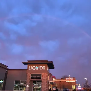 outside
