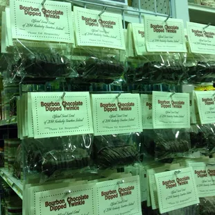 Bourbon chocolate dipped Twinkie: please eat responsibly