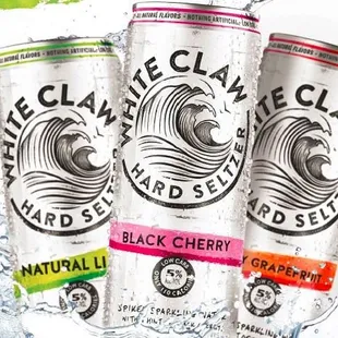 three cans of wine and spirits