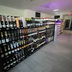 Champagne and wine
