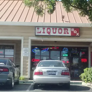 Front of store