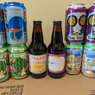 Prairie Artesan Ales

Blueberry Boyfriend, Watermelon Girlfriend, Tiny Esses, Millennial Mansion, Bomb!, Stuft and more!