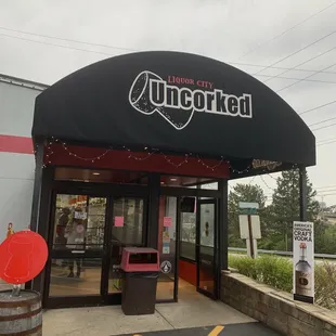 the entrance to the liquor city uncorked