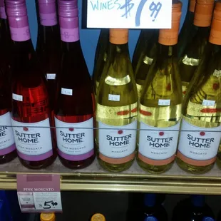 Sutter Home moscato!  ; )