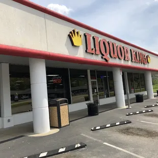 the front of the store