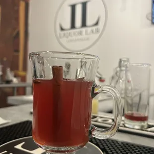 Hot toddy holiday drink