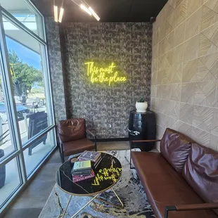 Hang out and chilling area !!