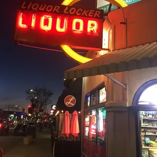 Liquor Locker Neon Sign. Just got fix today.