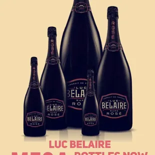 Luc Belaire MEGA bottles now available at Liquor Locker. Cheers!