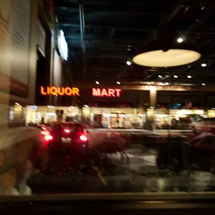 Watching traffic from Freddys on a Friday night.