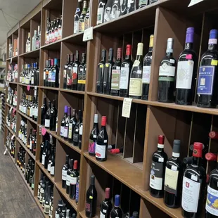 Plenty of wine options!