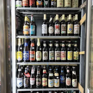 Refrigerated craft beers