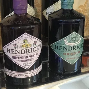 They are carrying these limited edition Hendrick&apos;s Gin offerings, May 2019.