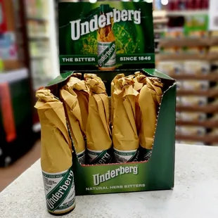 a box of tinkerberg beer