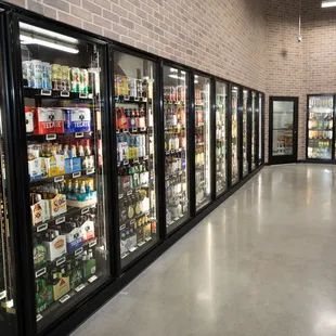 We have a giant beer cave!