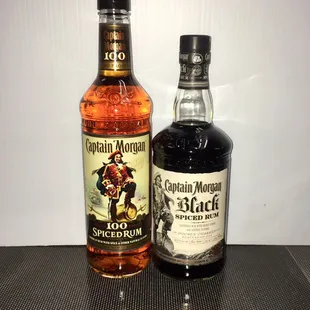 Captain Morgan Black on Sale for 23.99. Captain Morgan 100 proof on sale for 21.99.