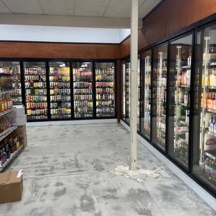 Their new beer selection