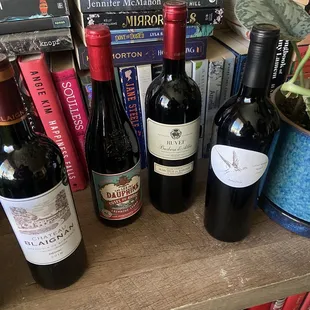 It's that time of year again! Great white elephant gift or impromptu Holiday party gift. Red wines from Italy and France.