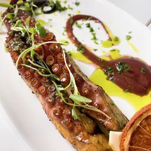 Grilled Octopus.