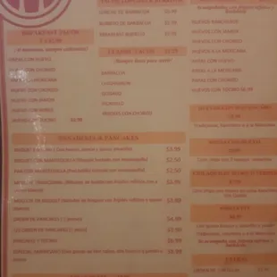 Menu 2022