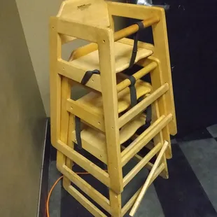 Highchairs available