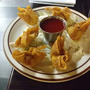 Cheese wonton