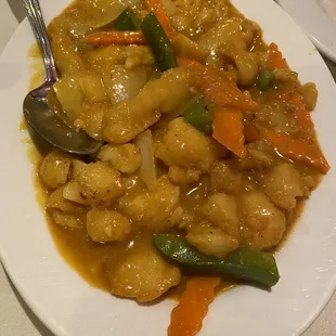 Curry fish