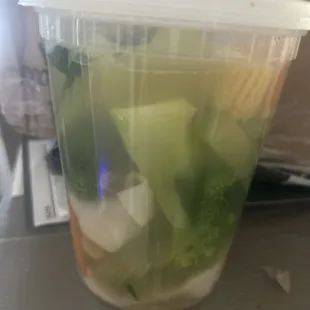 This is not wonton soup!! Where are the dumplings??