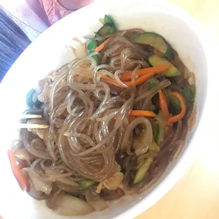 Spicy and Sour Glass Noodles