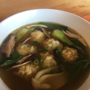 Hong Kong Wonton Noodle Soup