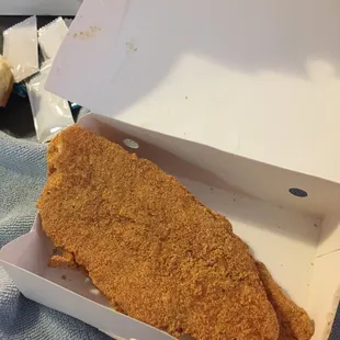 2 planks of fish. Deeeelishous