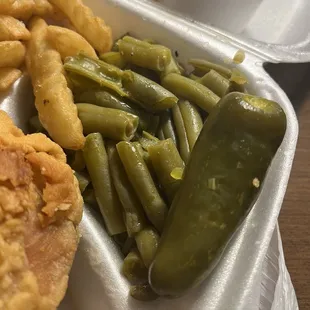 Green Beans with a Jalapeño