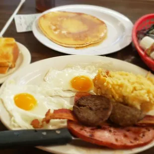 The $9 big boy breakfast.