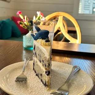 Blueberry lemon cake