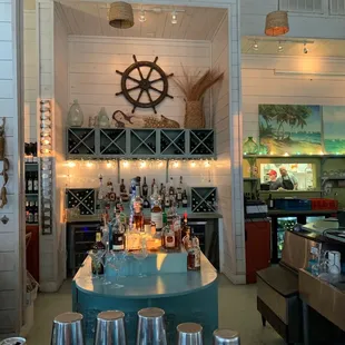 Bar area where we had dinner!